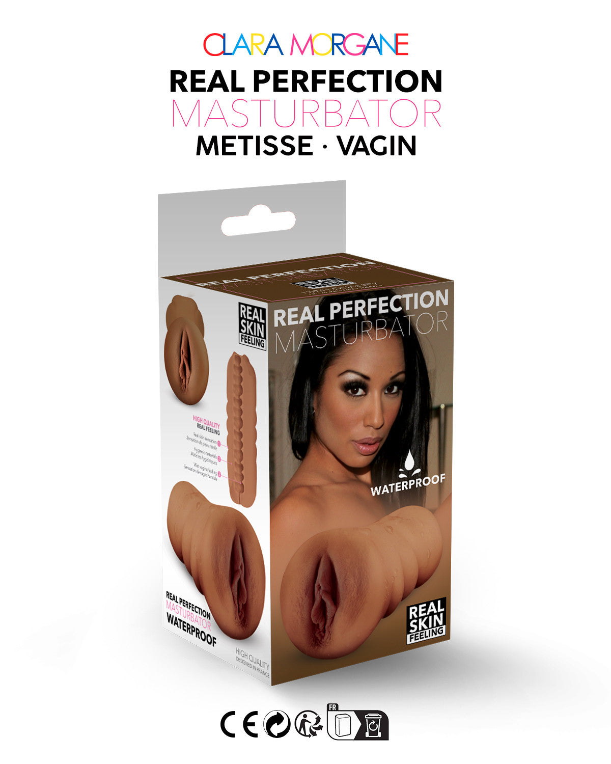 Real perfection masturbateur Vagin Metisse · Clara Morgane · vue 2
