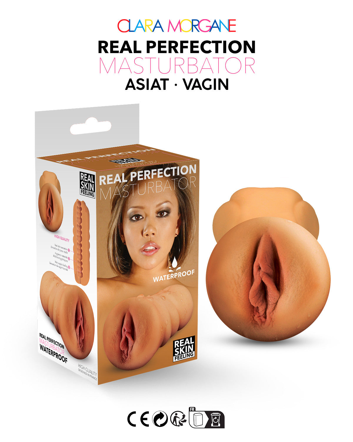 Real perfection masturbateur Vagin Asiat · Clara Morgane