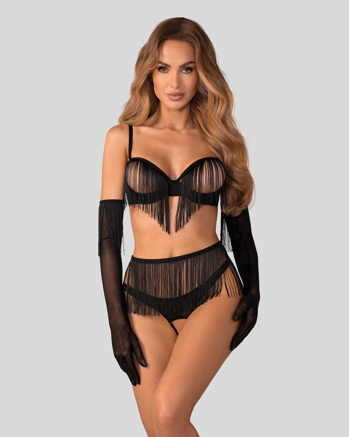 Rossay ensemble ouvert 4 pièces Noir · Obsessive · vue 3