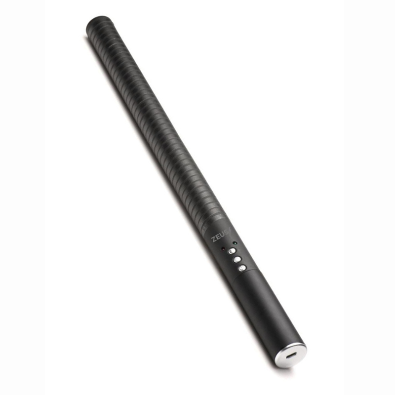 Bâton e-stim BDSM Zeus Electrosex rechargeable — vue générale du produit sur fond blanc