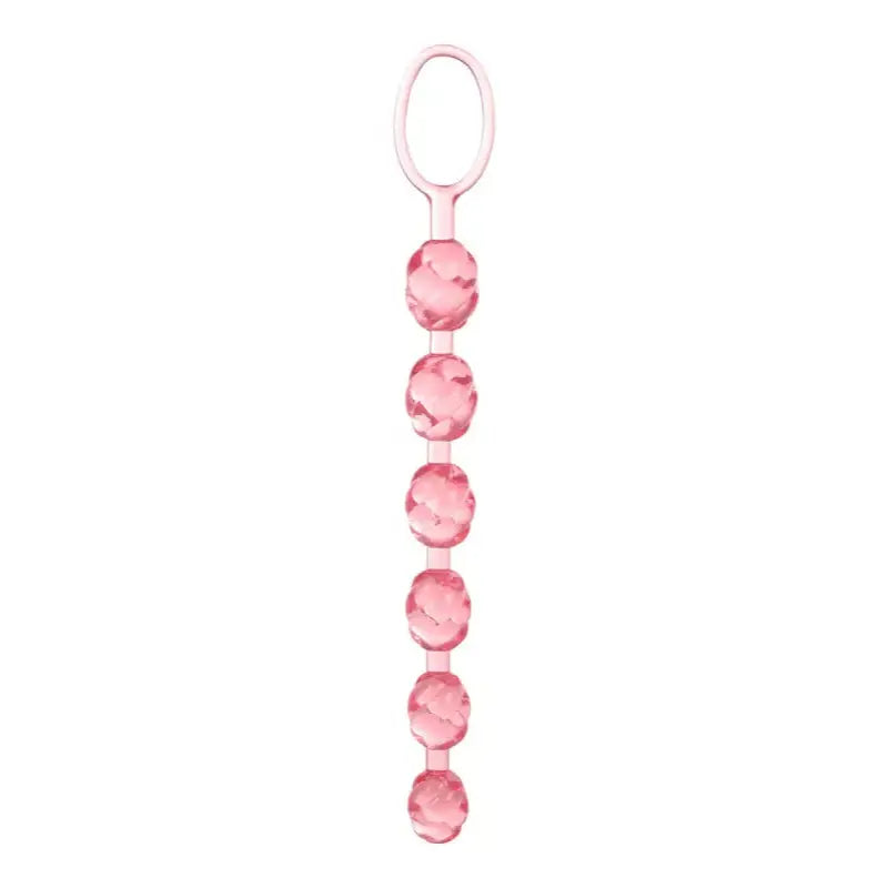 chaine anale ou Perles anales calexotics swirl rose disponible chez LollyDoll