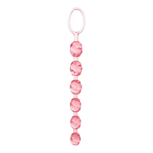 chaine anale ou Perles anales calexotics swirl rose disponible chez LollyDoll
