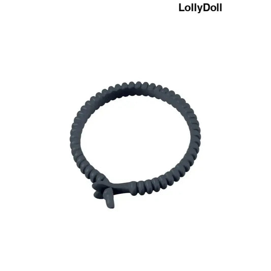 Cockring Dorcel Adjust Ring noir pour une stimulation intense. Idéal pour accompagner un gode disponible chez LollyDoll