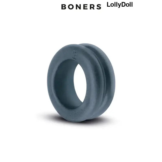 Cockring double à côtes pour des érections puissantes. Stimule le plaisir et prolonge le plaisir. disponible chez LollyDoll
