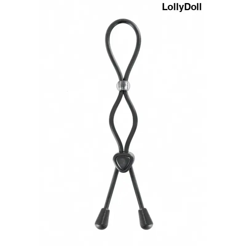 Cockring ajustable double boucle pour des sensations personnalisées. Gaine de plaisir pour des disponible chez LollyDoll