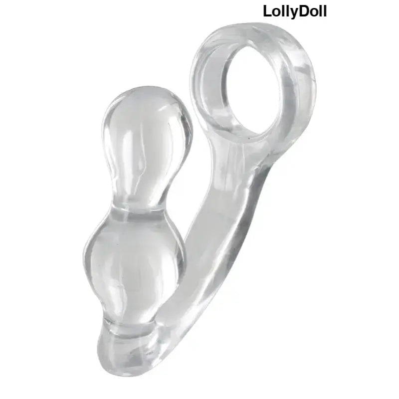 Stimulateur prostatique et cockring combiné pour une amélioration de l'érection et point G masculin disponible sur LollyDoll