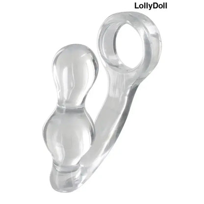Stimulateur prostatique et cockring combiné pour une amélioration de l'érection et point G masculin disponible sur LollyDoll