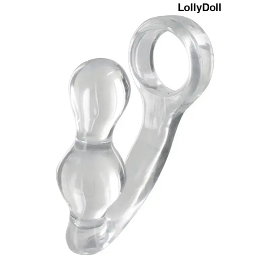 Stimulateur prostatique et cockring combiné pour une amélioration de l'érection et point G masculin disponible sur LollyDoll