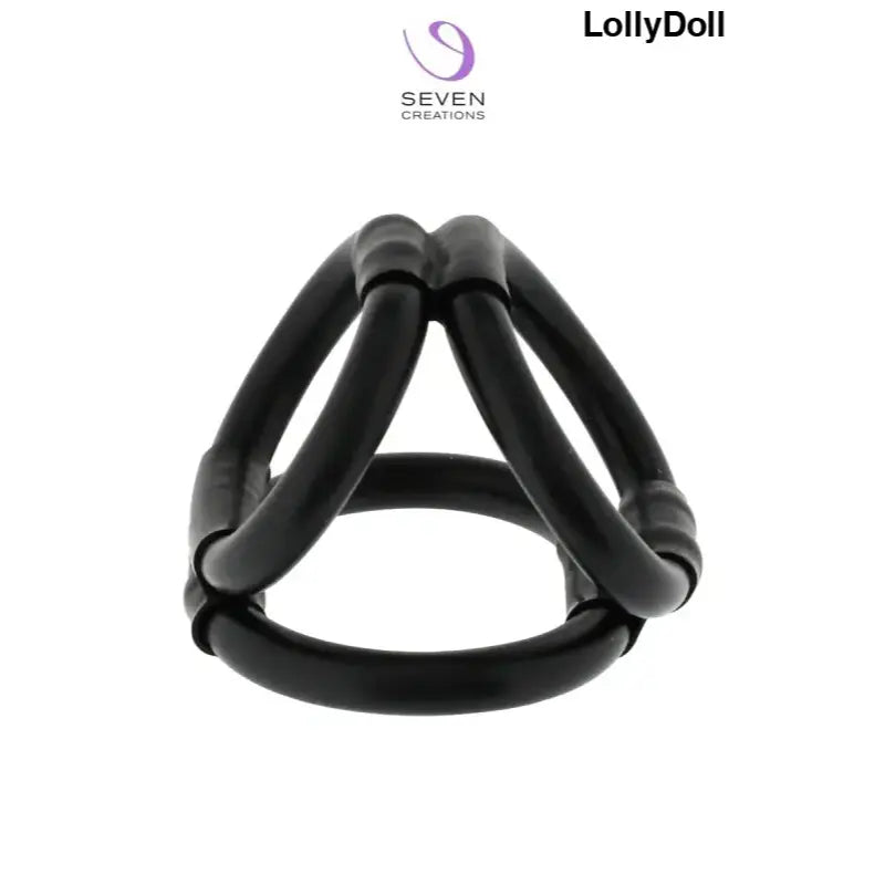 cockring cage tri ring disponible chez LollyDoll