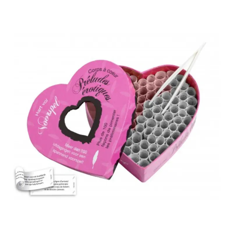 jeu coquin couple Corps à Coeur - ROMANTIQUE - Tease & Please pour adultes chez LollyDoll