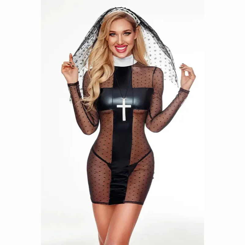 Déguisement sexy de nonne - Paris Hollywood pour soirée déguisées 