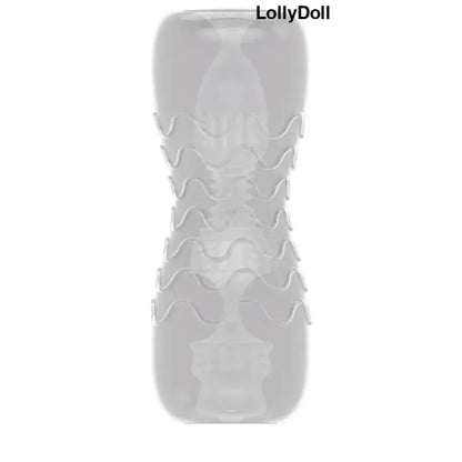 Masturbateur Dorcel Double OO 2 en 1 - Blanc Dorcel