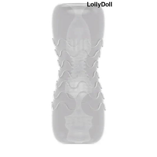 Masturbateur Dorcel Double OO 2 en 1 - Blanc Dorcel