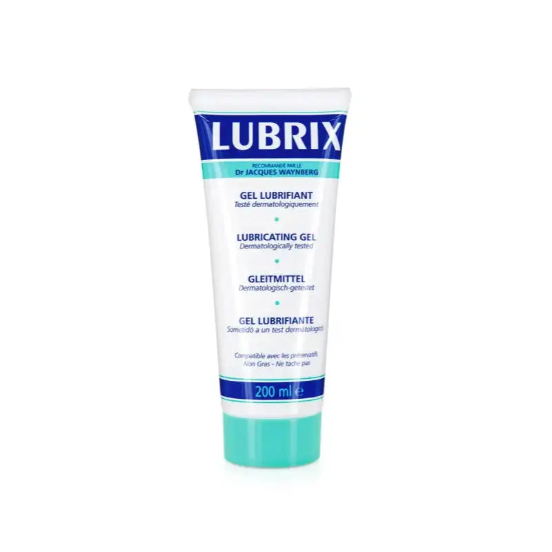Gel lubrifiant Lubrix à base d'eau (200ml) - LollyDoll
