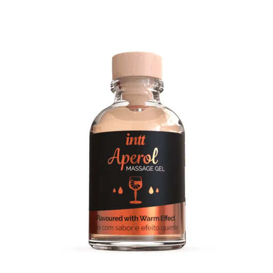 Gel de Massage Embrassable – Saveur Aperol | Pour des moments à savourer sans modération – Disponible chez LollyDoll