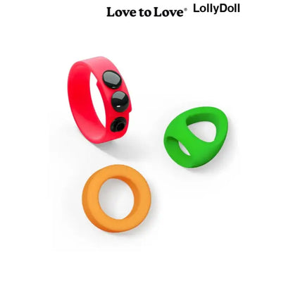 Cockrings en silicone de tailles et couleurs différentes dispo sur LollyDoll
