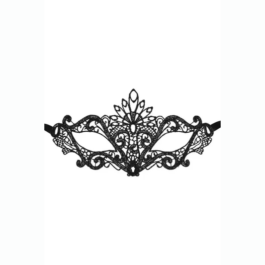 Le Masque sexy loup Etoile est un élégant masque souple en dentelle brodée noire, idéal pour accompagner vos tenues coquines ou vos déguisements sexy en club coquin ou soirées déguisées.