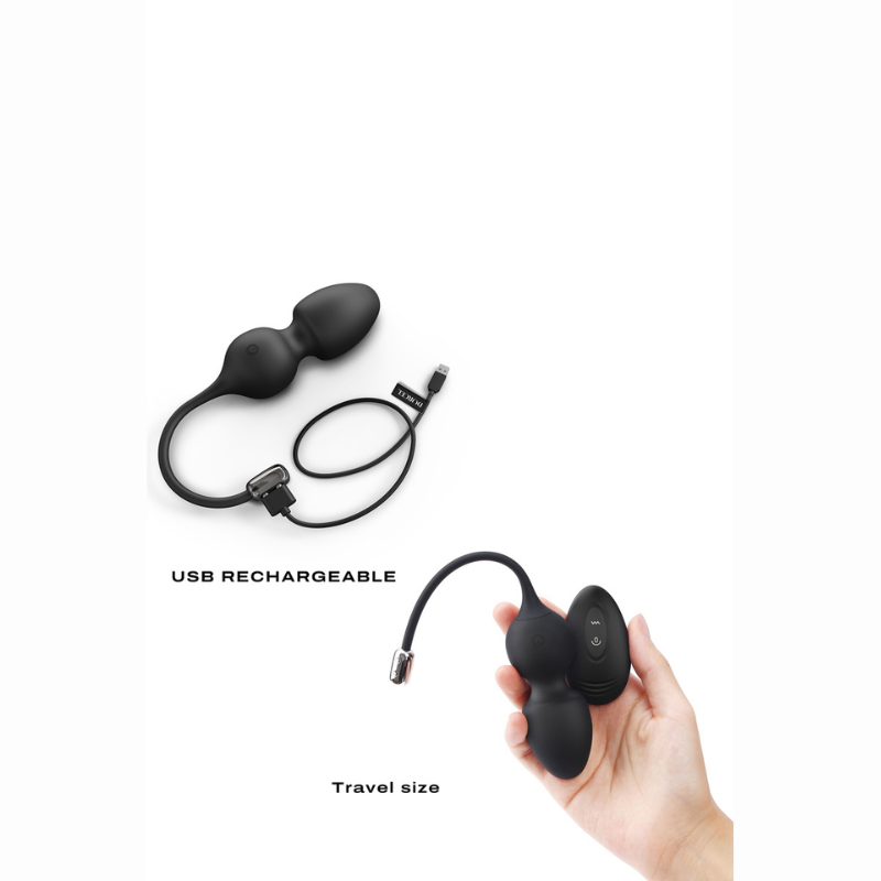 Love balls kegel Dorcel bordeaux rechargeable câble USB fourni
