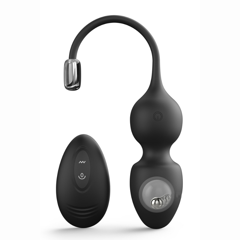 Love balls kegel Dorcel noires rechargeable USB silicone doux