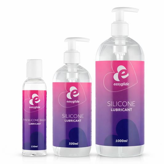 Lubrifiant silicone EasyGlide 3 formats 150ml 500ml 1000ml ultra glissant LollyDoll
