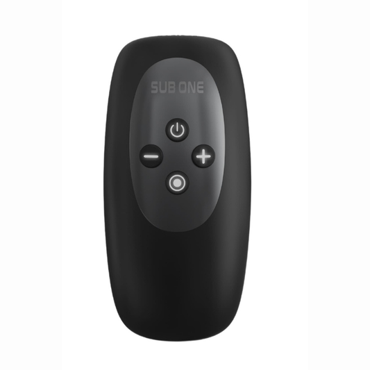 Masturbateur vibrant Infinite Black technologie tapping silicone liquide