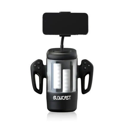Masturbateur pour homme noir avec support flexible pour téléphone sur sur LollyDoll