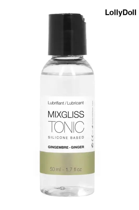 Lubrifiant Mixgliss Silicone - Tonic Gingembre 50 ml lubrifiant a base de silicone disponible chez LollyDoll