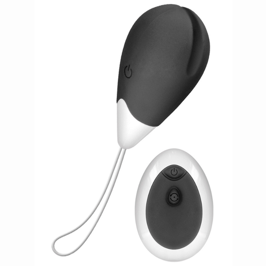 Oeuf vibrant télécommandé GenToys 10 modes silicone LollyDoll