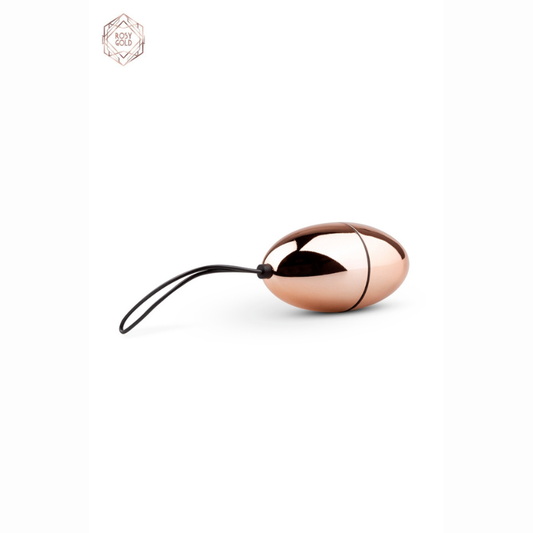 Oeuf vibrant rose gold 10 vitesses étanche hypoallergénique
