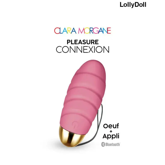  l'Oeuf vibrant Pleasure Connexion Rose, un œuf vibrant raffiné conçu pour transcender les plaisirs solitaires et partagés.