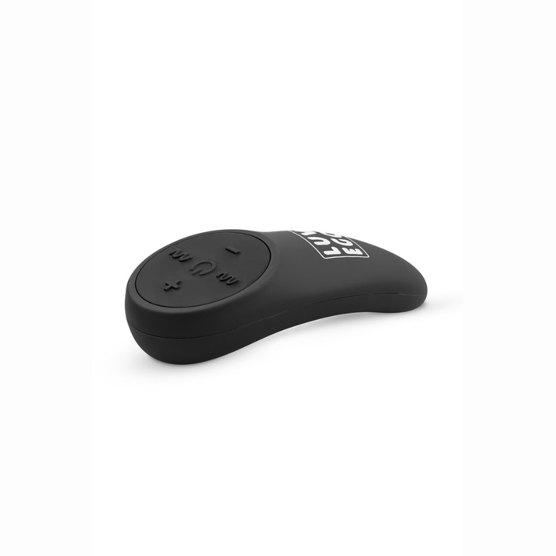 Oeuf vibrant Silencieux 10 modes noir télécommandé LUV EGG – détail télécommande ergonomique portée 10 mètres
