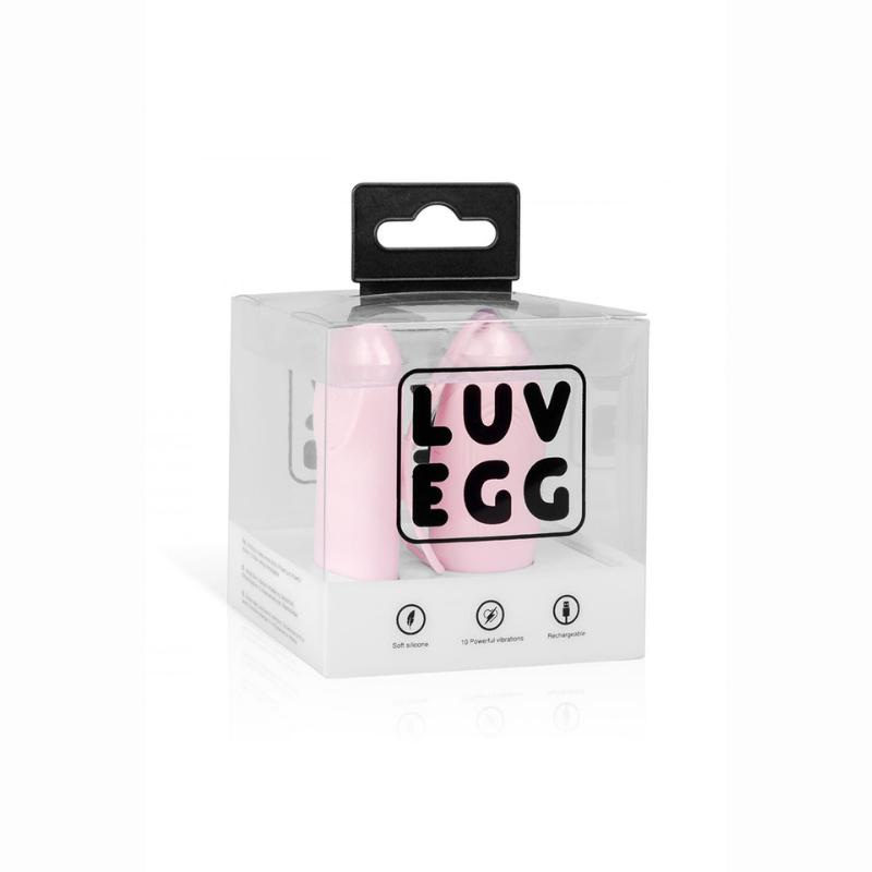 Oeuf vibrant télécommandé débutante LUV EGG – boîte de présentation qualitative rechargeable USB