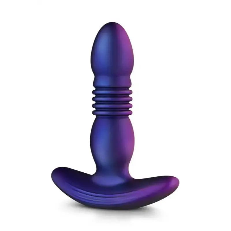 Stimulateur prostatique Plug anal Supernova de Hueman en couleur violette, idéal pour le plaisir anal et la stimulation de la prostate.