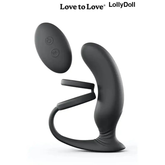 Stimulateur prostate plus cockring télécommandés 