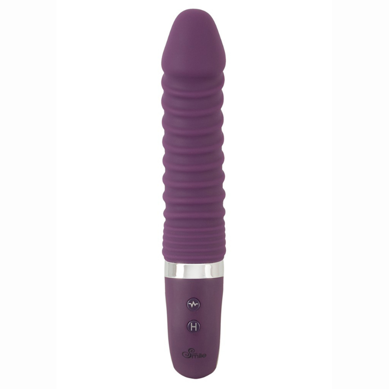 Vibro chauffant Sweet Smile 12 modes vibration rechargeable USB