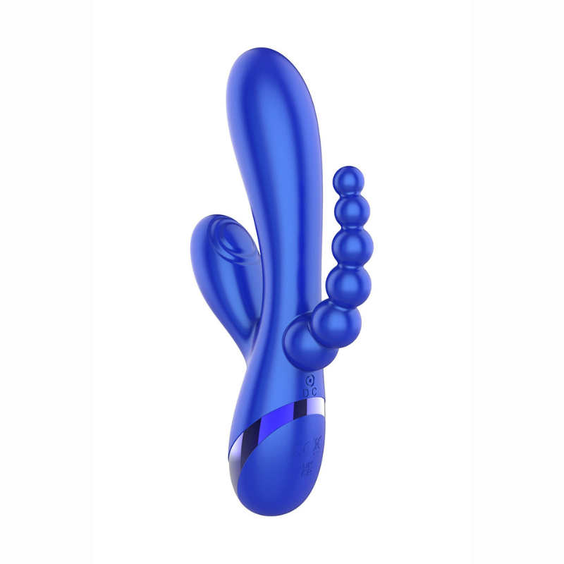 Vibro multi-plaisirs Triple Love tapotement clitoridien vagin anal