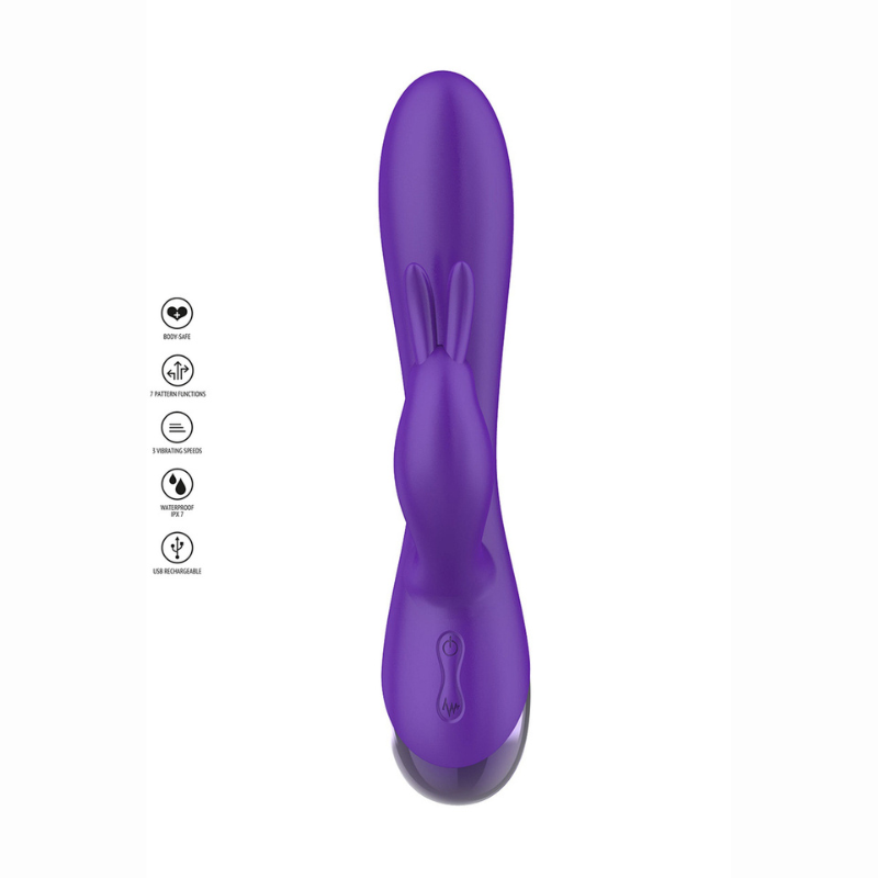 Vibro rabbit Xocoon IPX7 waterproof rechargeable USB silicone