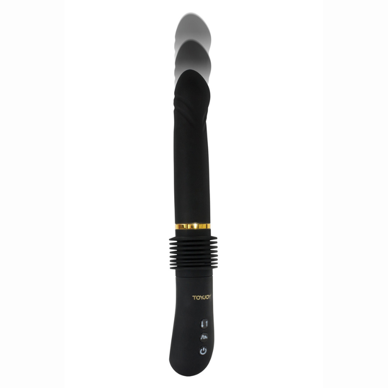 Vibro va-et-vient Magnum Opus double moteur silicone ultra doux 
