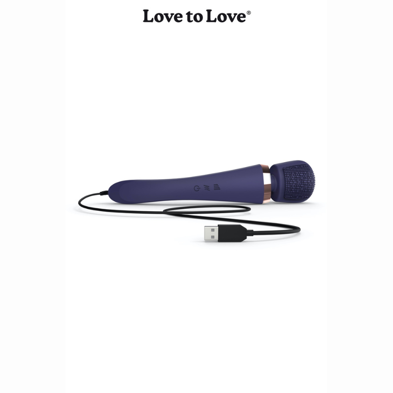 Vibro wand Brush Crush rechargeable USB Love to Love
