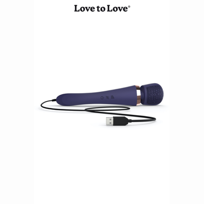 Vibro wand Brush Crush rechargeable USB Love to Love
