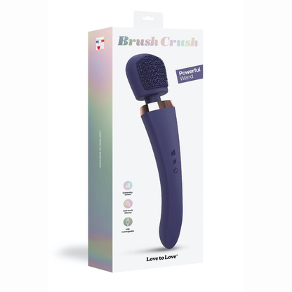 Vibro wand Brush Crush sans phtalate homme femme LollyDoll