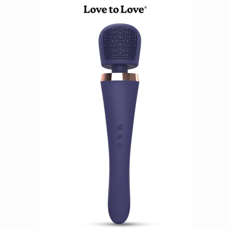 Vibro wand Brush Crush 20 modes vibration 8 intensités