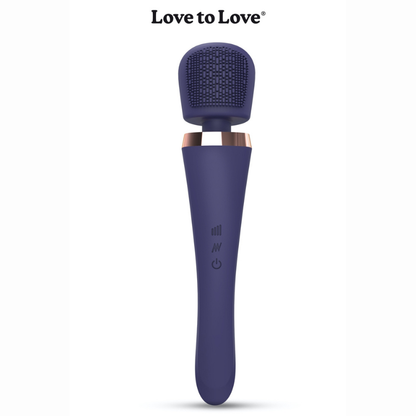 Vibro wand Brush Crush 20 modes vibration 8 intensités