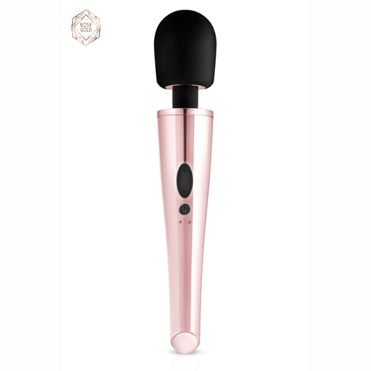 Vibro wand massager rose gold Rosy Gold LollyDoll