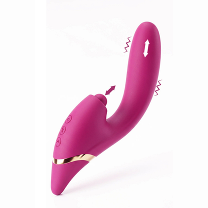 Xocoon Climaxer vibromasseur triple stimulation va-et-vient tapping LollyDoll