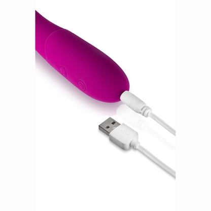Vibromasseur point G Betty Yoba rechargeable USB avec housse de rangement en velours
