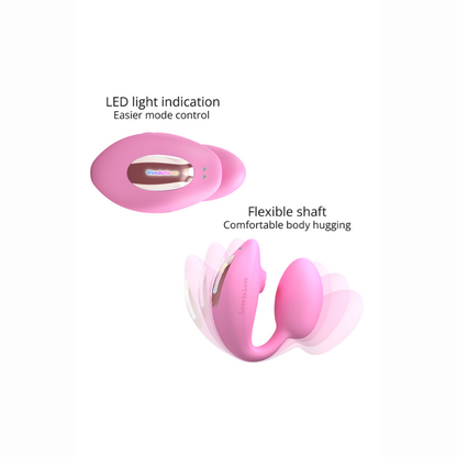 Wonderlover Love to Love rose télécommande LED rose gold portée 10m