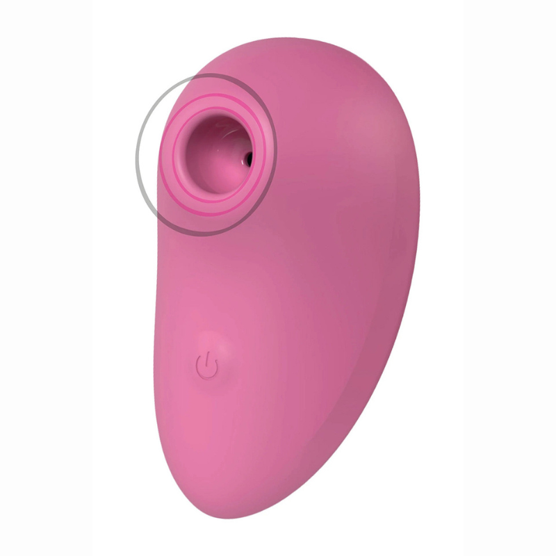 Xocoon Zen Air stimulateur air pulsé vibrations format voyage rose LollyDoll