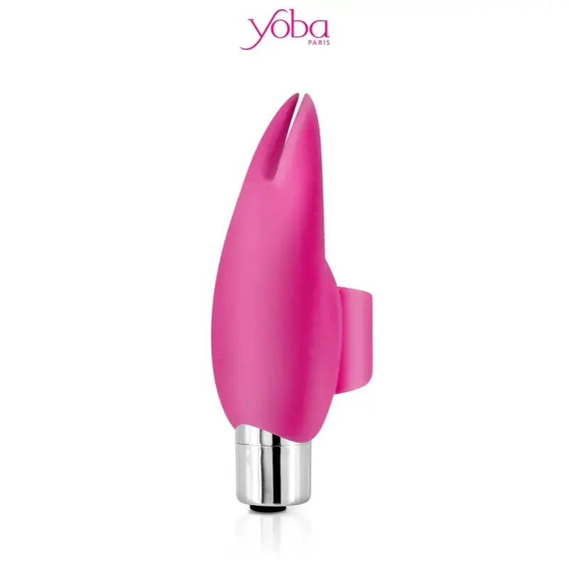 Vibrateur à doigt rose. Doigt vibrant disponible dans votre sexshop en ligne LollyDoll