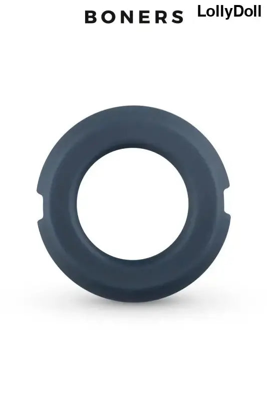 Anneau pénien en silicone et acier Boners pour des sensations intenses. Discret et confortable, disponible chez LollyDoll
